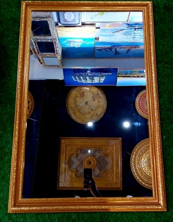 Decorative Polistyrin Series Square Shape Mirror