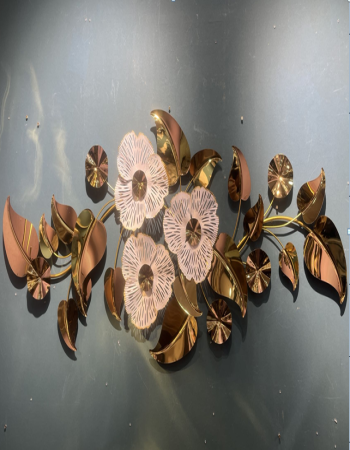 Ethnic Handcrafted Metal Wall Art Iron Wall Hanging Home Decoration Perfect for Living Room Hotel (Multicolor)