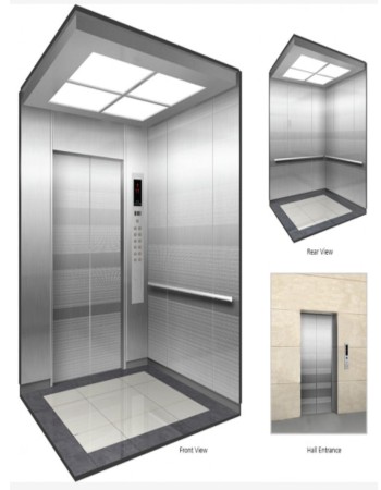 450 Kg Capacity 8 Stop Passenger Lift