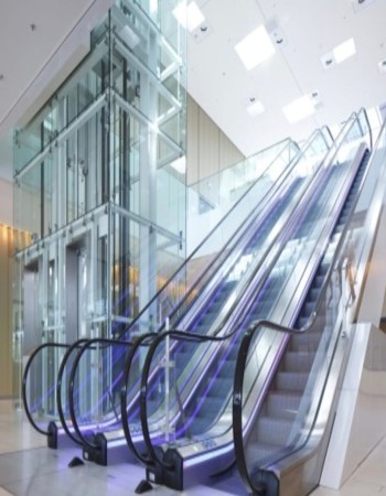 VVVF Control Safety Escalator With 35 Degree