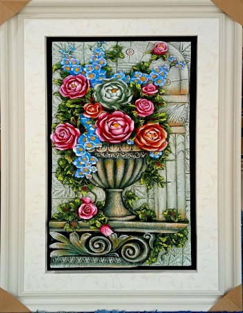 TERRACOTTA Decorative Flower Vase Wall Hanging