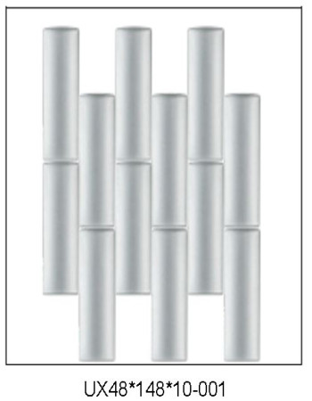 Decorated Decorative Design  Shining Mirror Glass Mosaic Tile for Wall Decoration