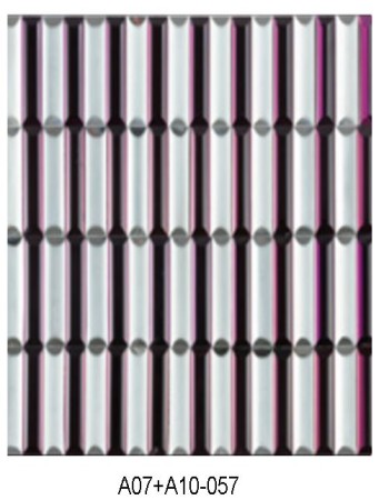 Decorated Decorative Design Shining Mirror Glass Mosaic Tile for Wall Decoration