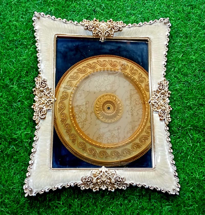 Decorative PVC Square Shape Mirror 20x16 inch Small