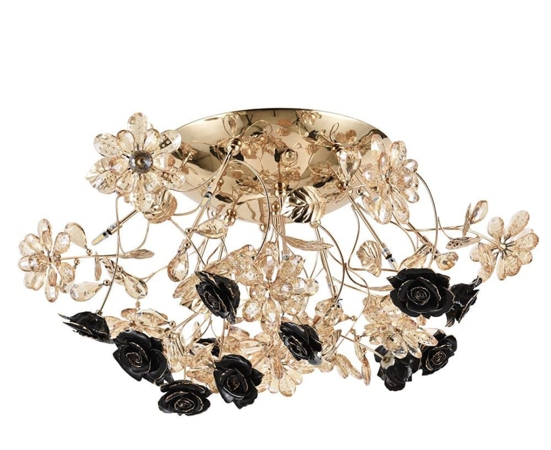 WALL LIGHT GOLDEN BLACK