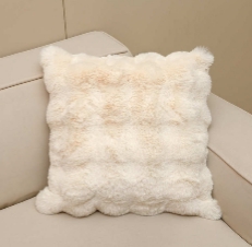 Wool Fur Cushion Cover/Pillow