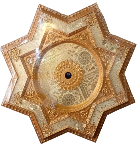 High Quality  STAR Palace Roof  Decoration PVC Art Ceiling