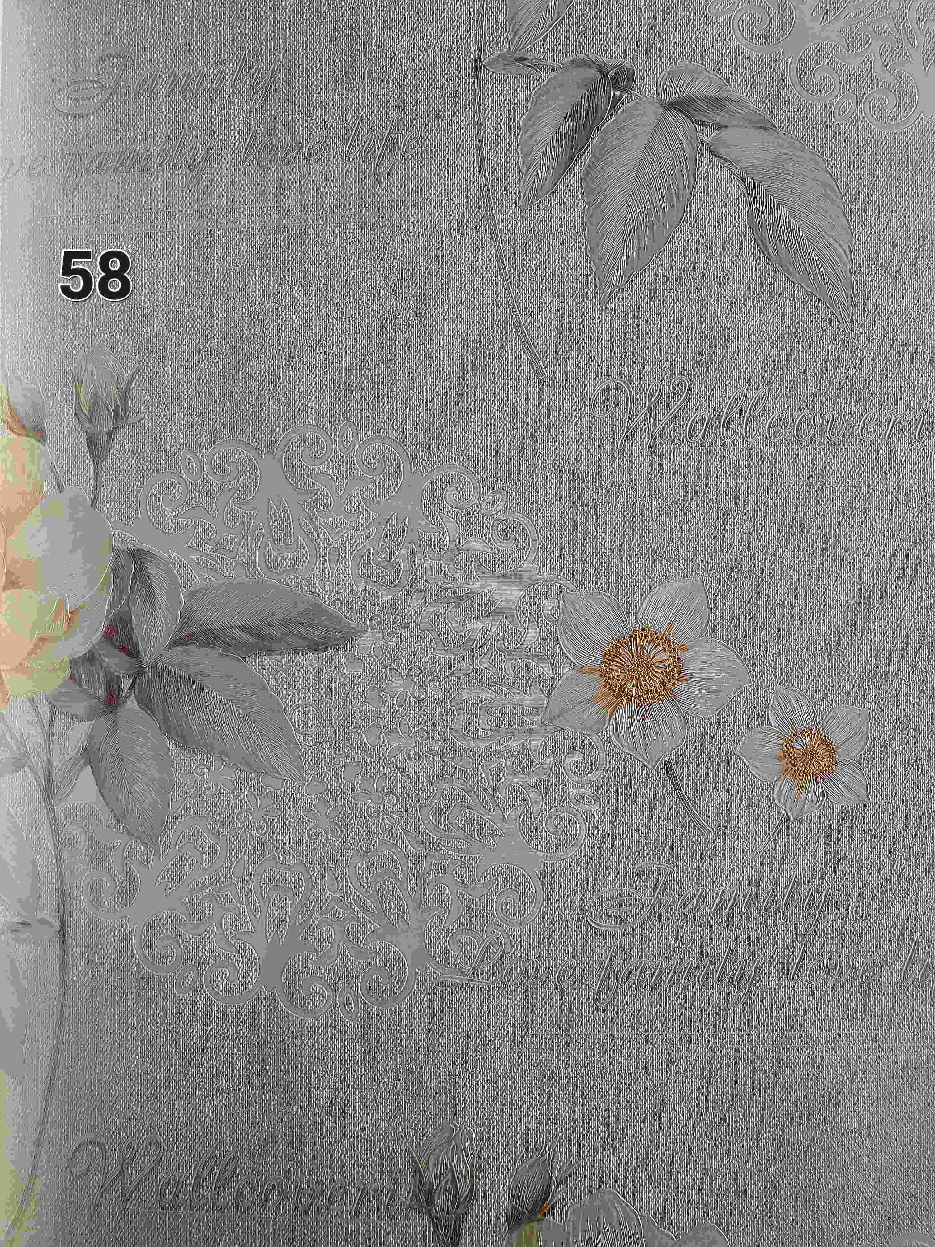 WALL DREAM Home and Office Wallpaper (WD-58)