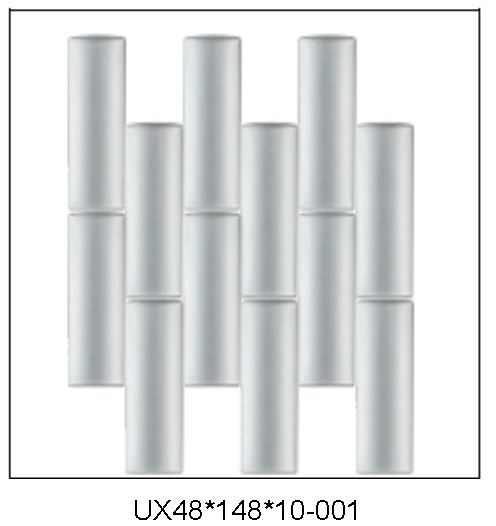 Decorated Decorative Design  Shining Mirror Glass Mosaic Tile for Wall Decoration