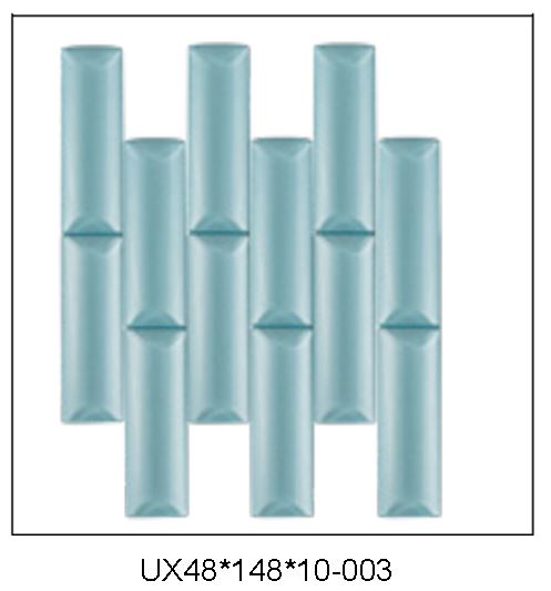 Decorated Decorative Design  Shining Mirror Glass Mosaic Tile for Wall Decoration