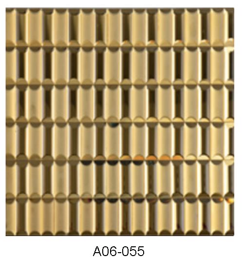 Decorated Decorative Design Shining Mirror Glass Mosaic Tile for Wall Decoration